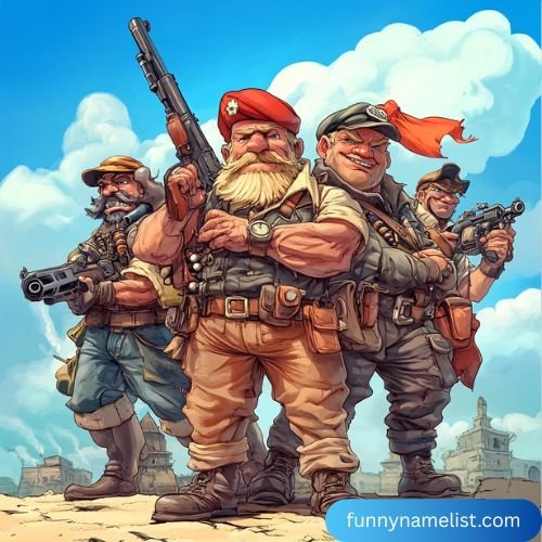 Funny Mercenary Group Names