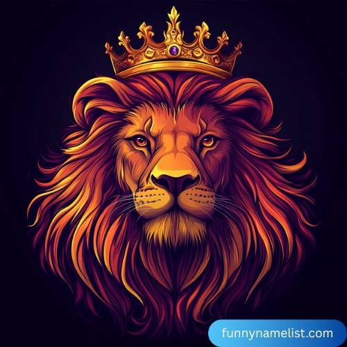 King Lion Names