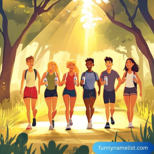 Motivational Walking Team Names
