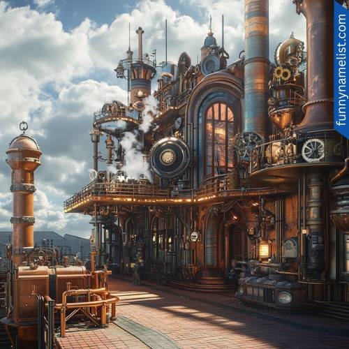 Steampunk Place Names