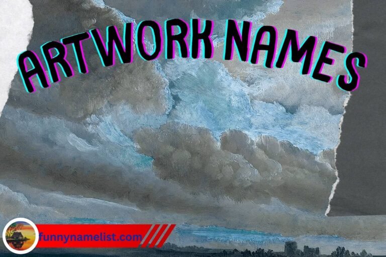 artwork names