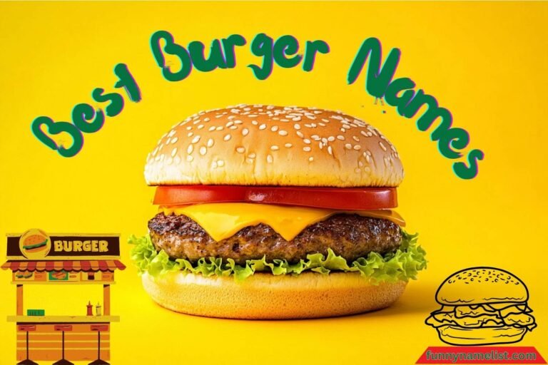 burger names