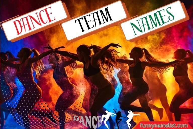 dance team names