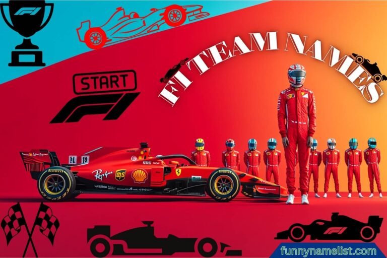 f1 team names