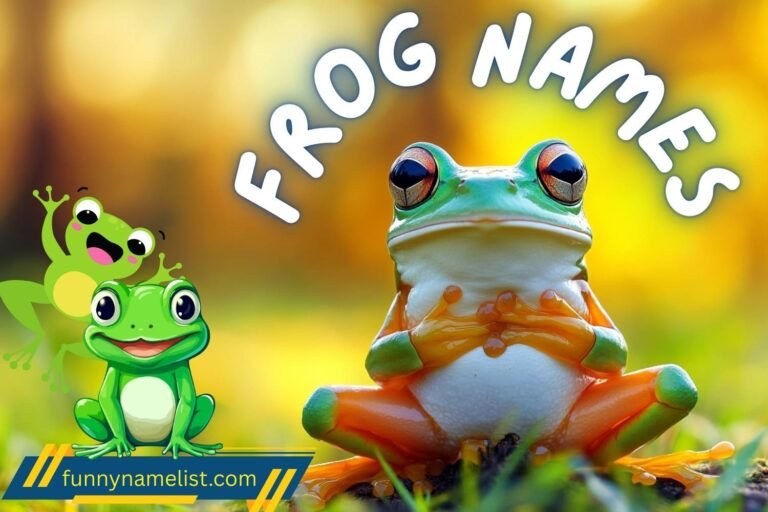 frog names