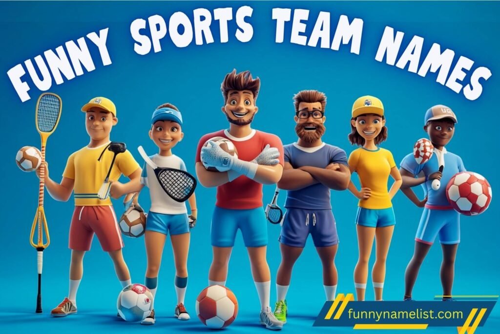 355+ Funny Sports Team Names That’ll Make You Snort-Laugh