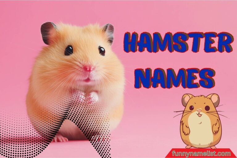 hamster names