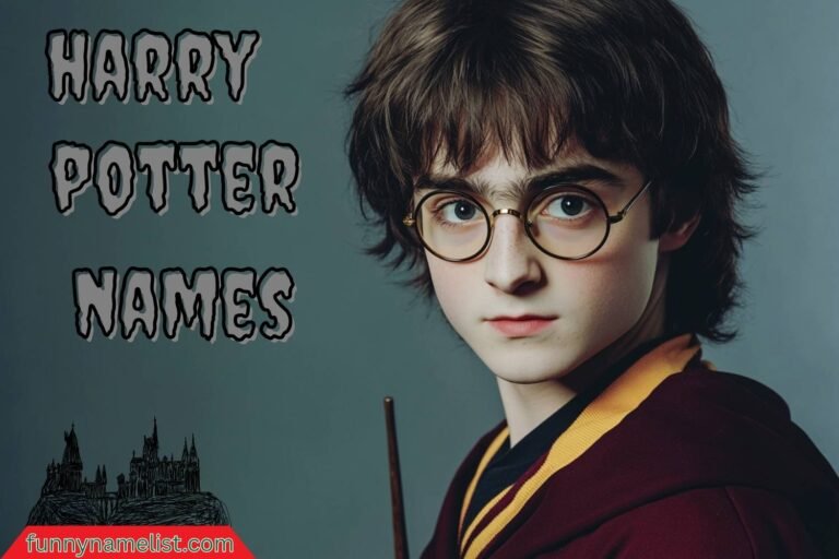 harry potter names