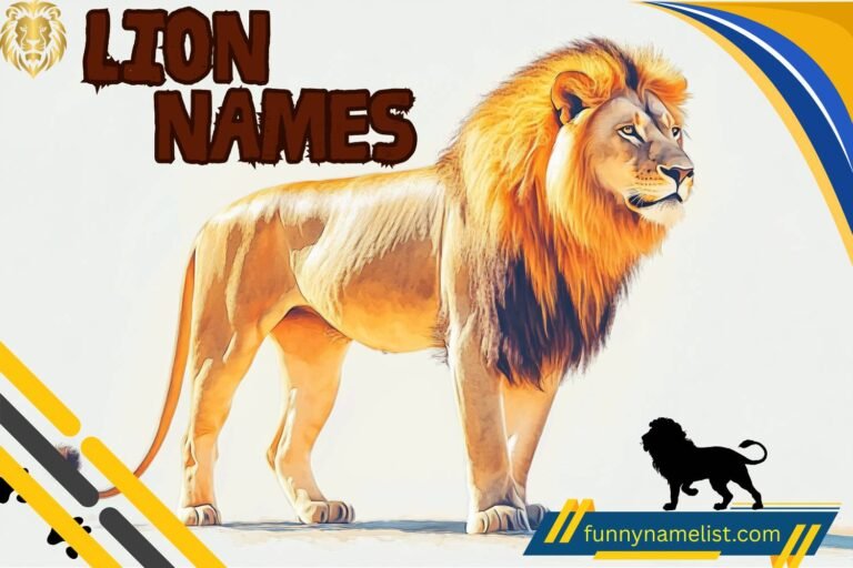 lion names