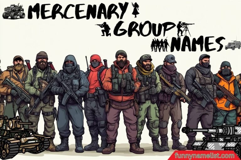 mercenary group names