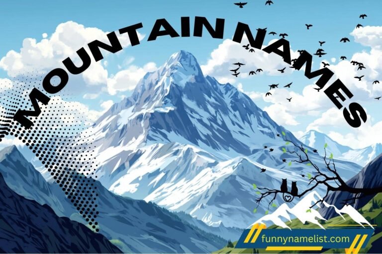 mountain names