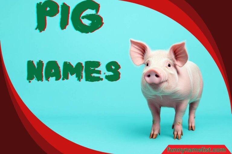 pig names