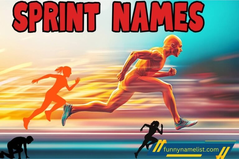 sprint names