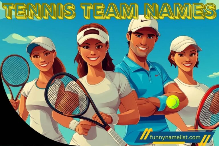 tennis team names