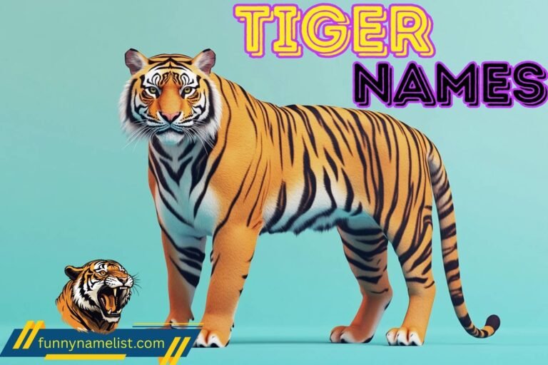 tiger names