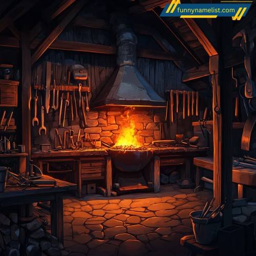 Cool Blacksmith Shop Names