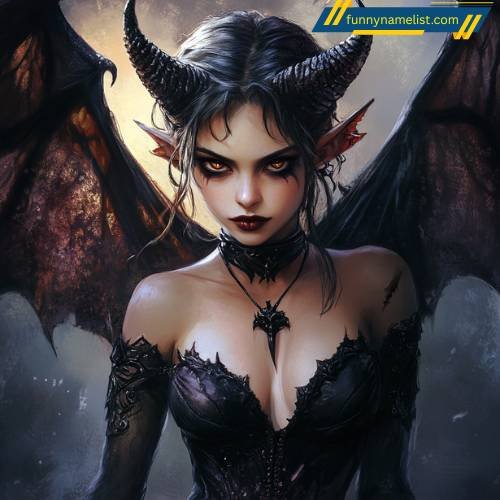 Dark and Evil Succubus Names