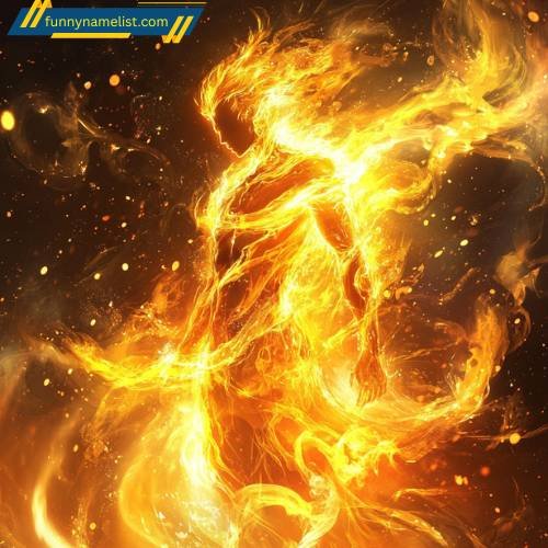 Elemental Names Inspired by Fire