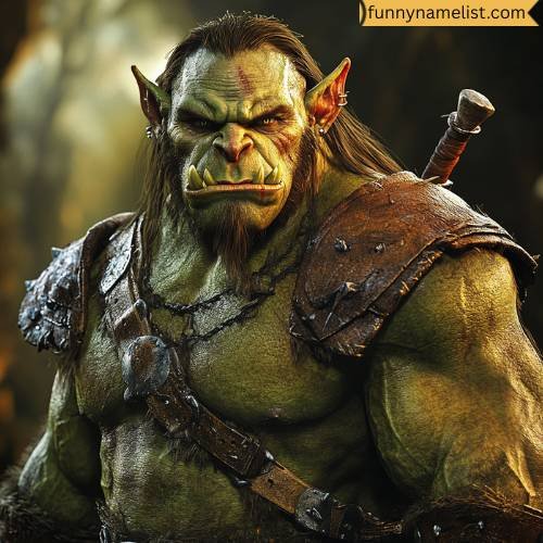 Funny Half Orc Names