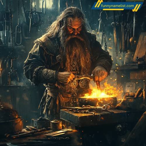 Historical & Myth-Inspired Blacksmith Names