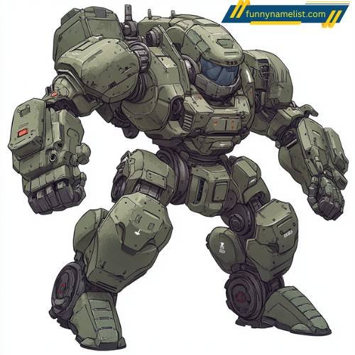 Military & War-Inspired Mecha Names
