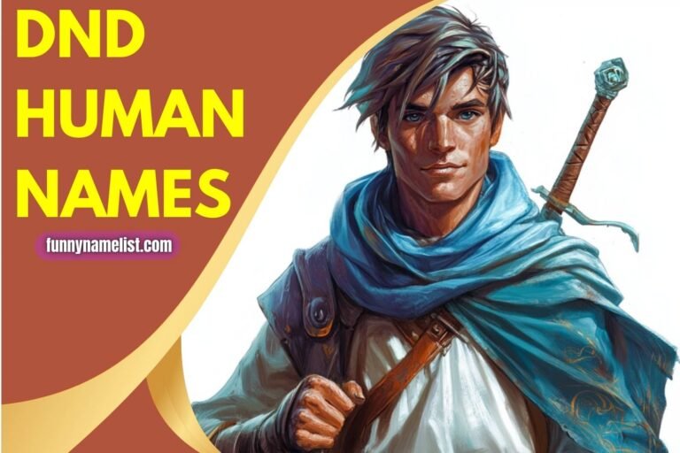 dnd human names