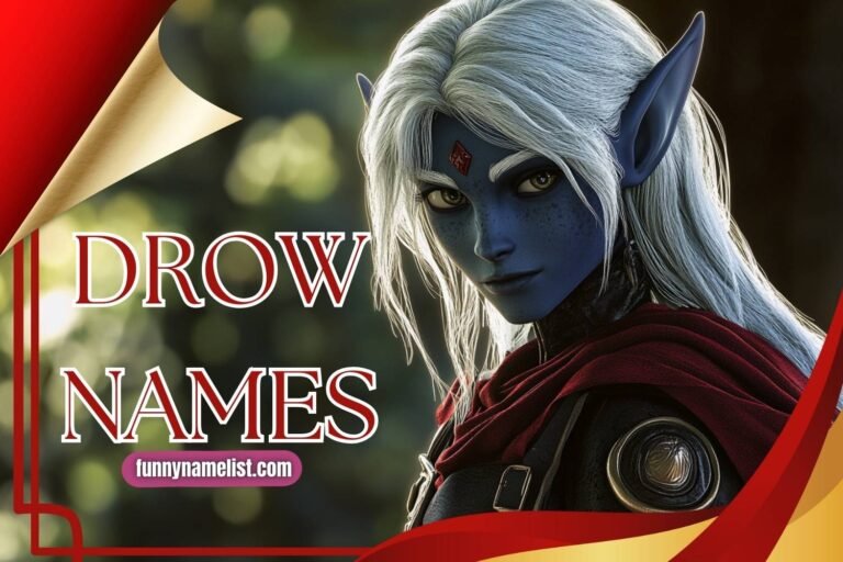 drow names
