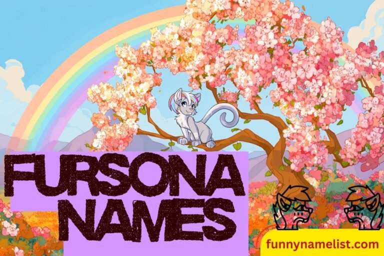 fursona names