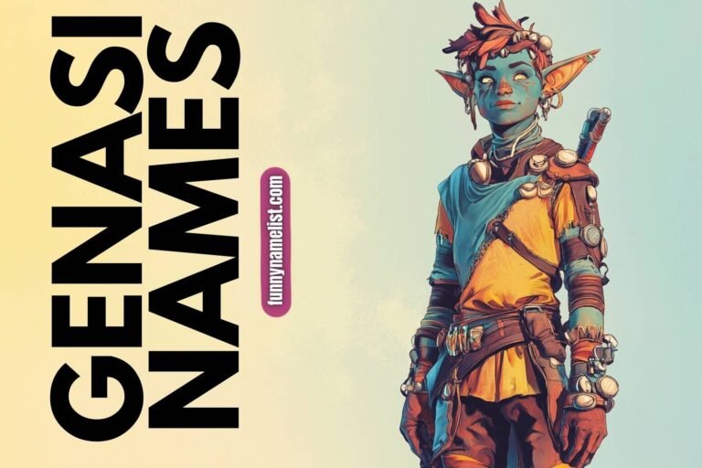 genasi names