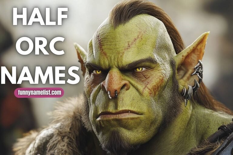 half orc names