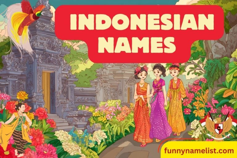 indonesian names