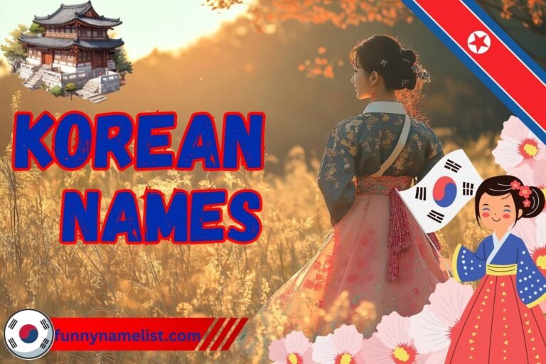 korean names