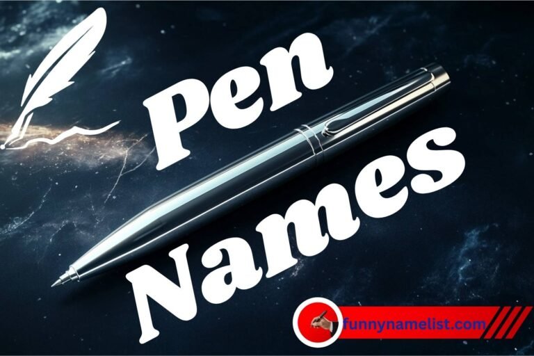 pen names