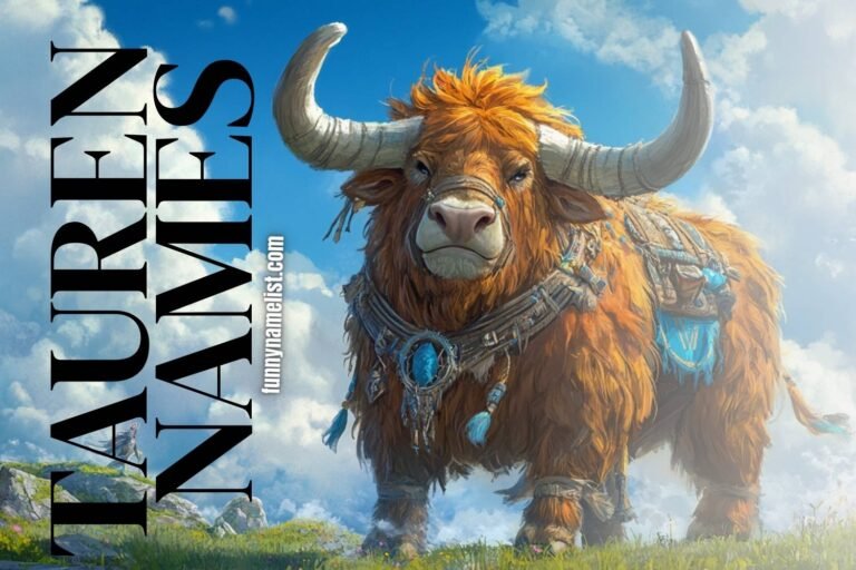 tauren names