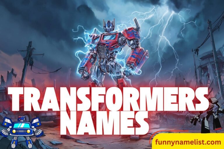 transformers names