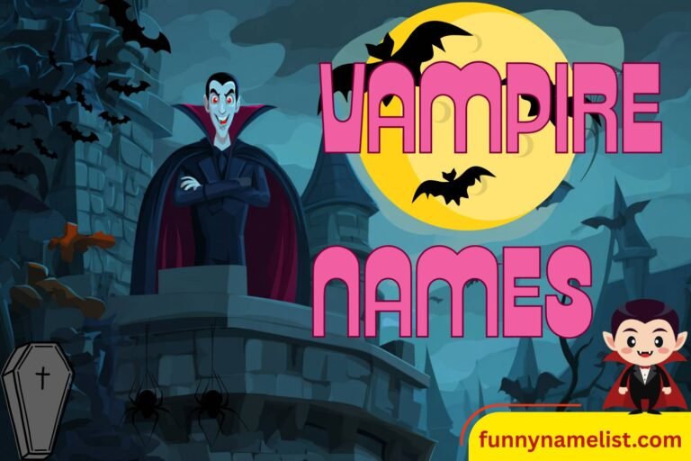 vampire names