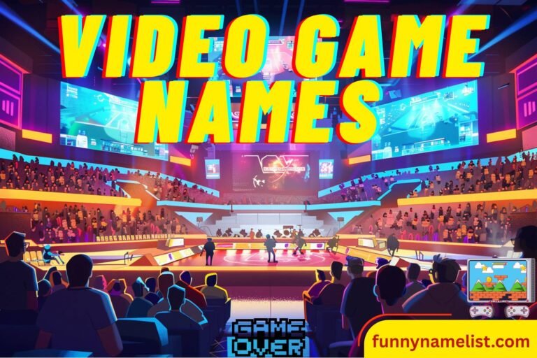 video game names