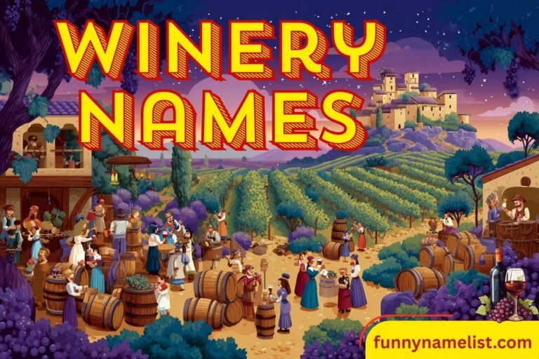 winery names
