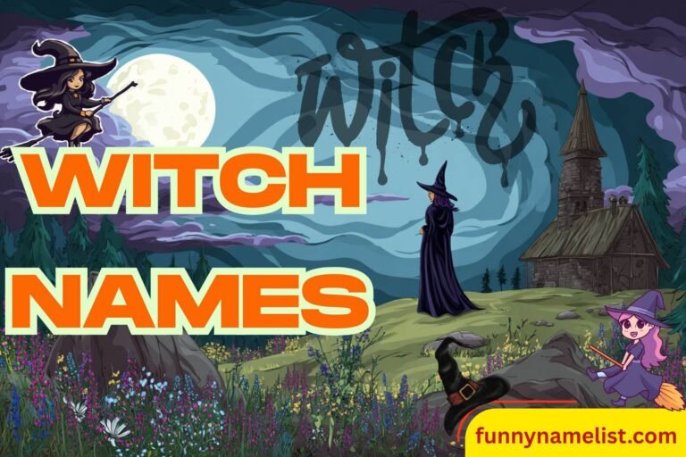 witch names