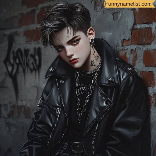 Cool Goth Names for Boys
