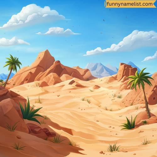 Desert Names Inspired by Real Deserts