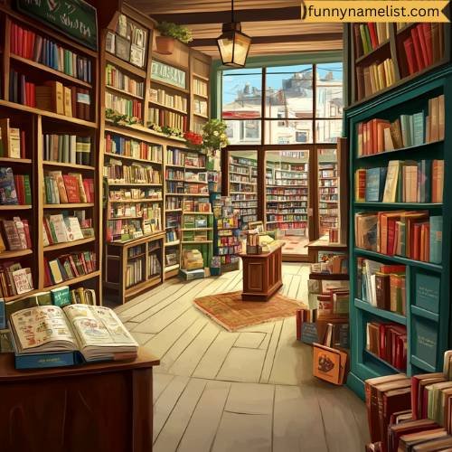 Funny Bookstore Names