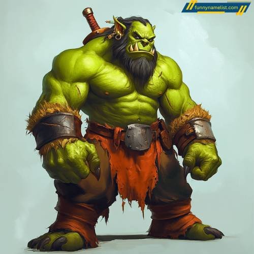 Funny Orc Names for Games and Stories
