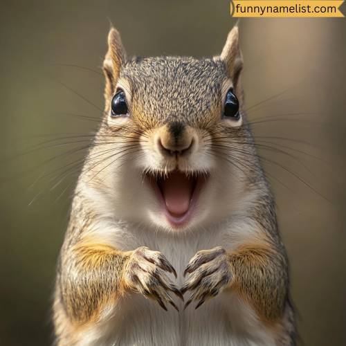 Funny Squirrel Names for Laughs