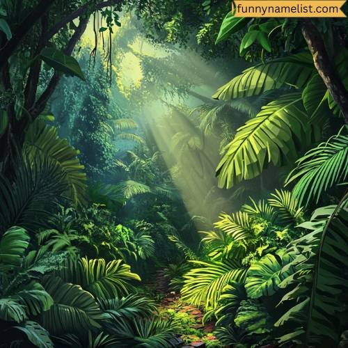 Jungle Names Inspired by Plants & Trees