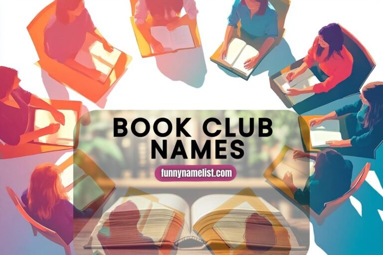 book club names