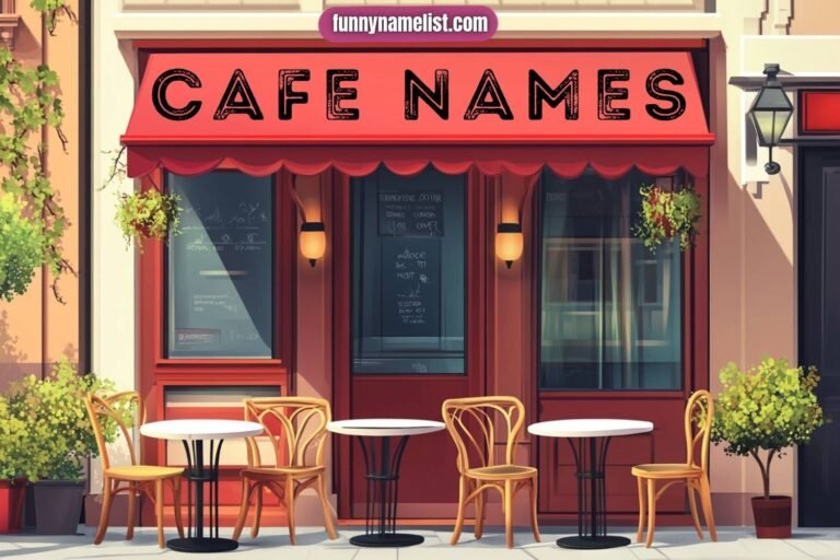cafe names