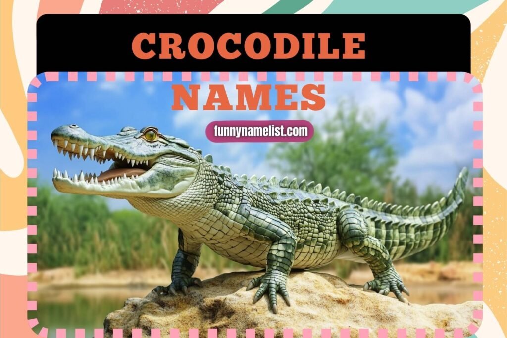 351+ Crocodile Names [Funny, Cool & Creative]
