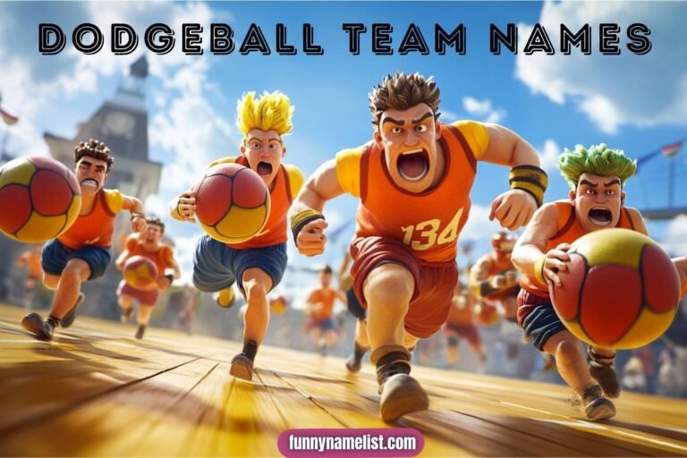 dodgeball team names
