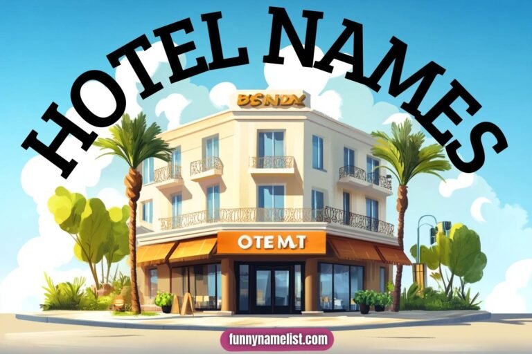 hotel names